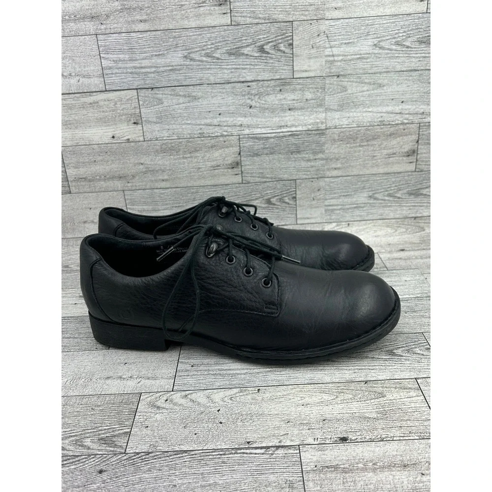 Born black leather